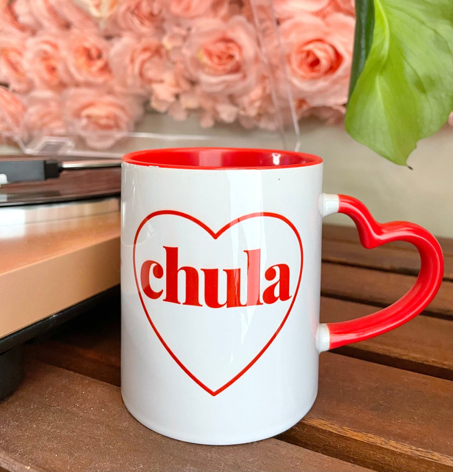 Heart Handle Chula Mug