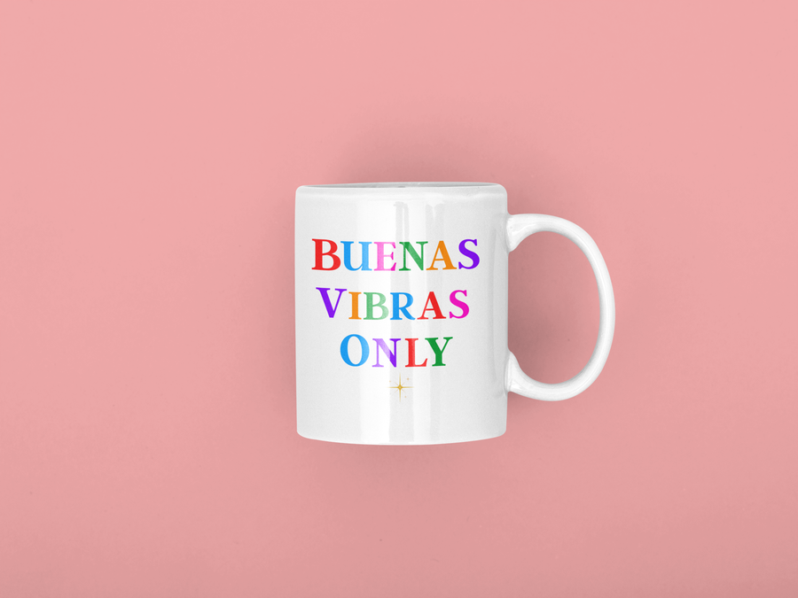 Buenas Vibras Only Mug