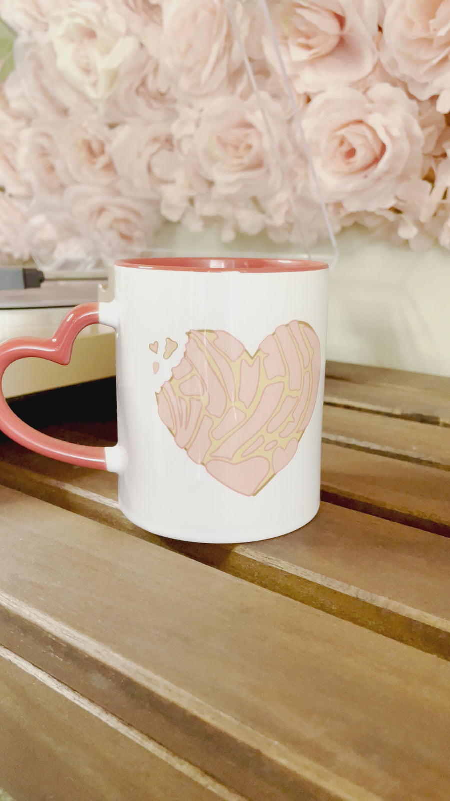 Heart Handle Sweetheart Mug
