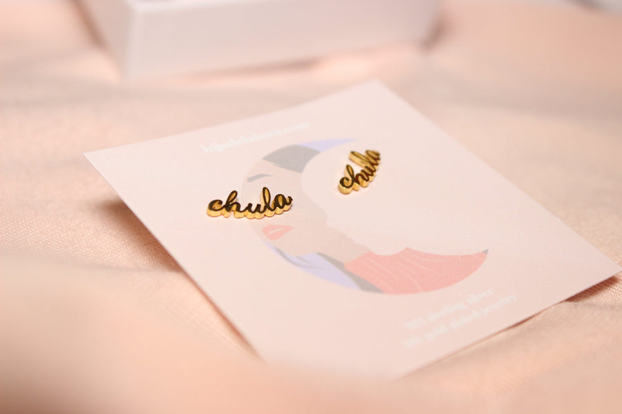 Chula Gold Earrings LIMITED EDITION