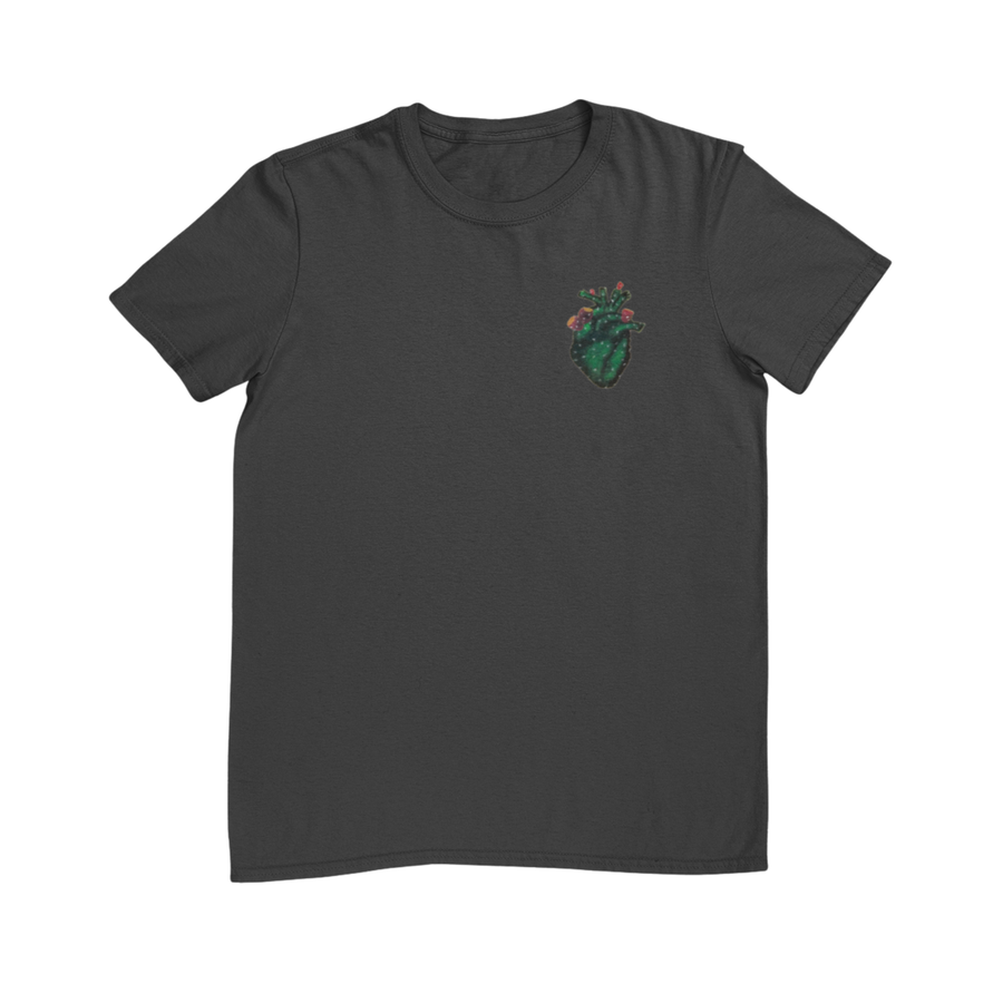 Corazon Espinado Unisex Black T-Shirt
